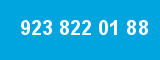 923 822 01 88 923 822 01 88